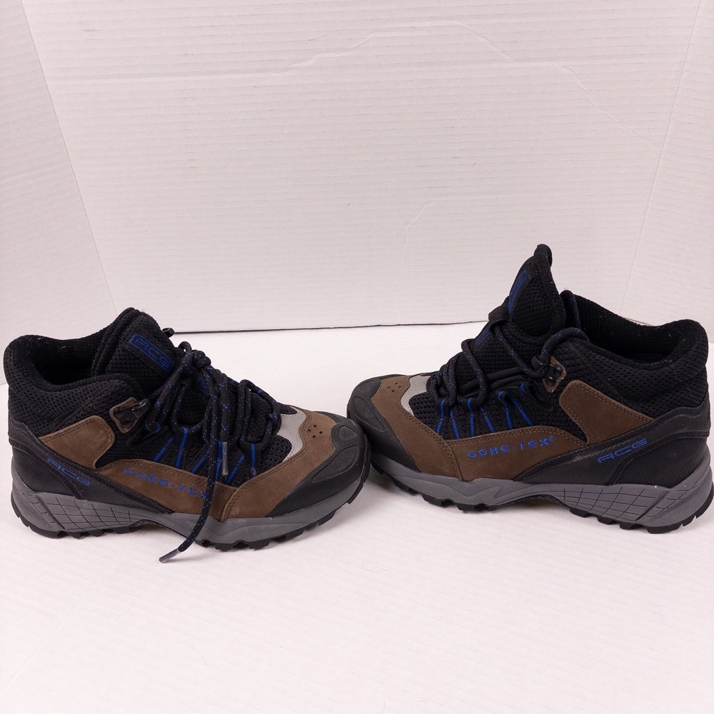 Nike ACG Hiking Boots Womens 6 Brown Goretex Oregon Series Gorpcore Trail Shoes - Picture 2 of 10